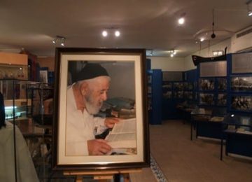 עצרת לזכרו של הרב כמוס עגיב זצ"ל  מנהיגה הרוחני של עדת יהודי לוב
